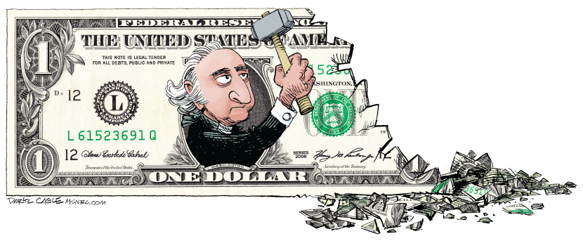 Chip Away at the Dollar Color