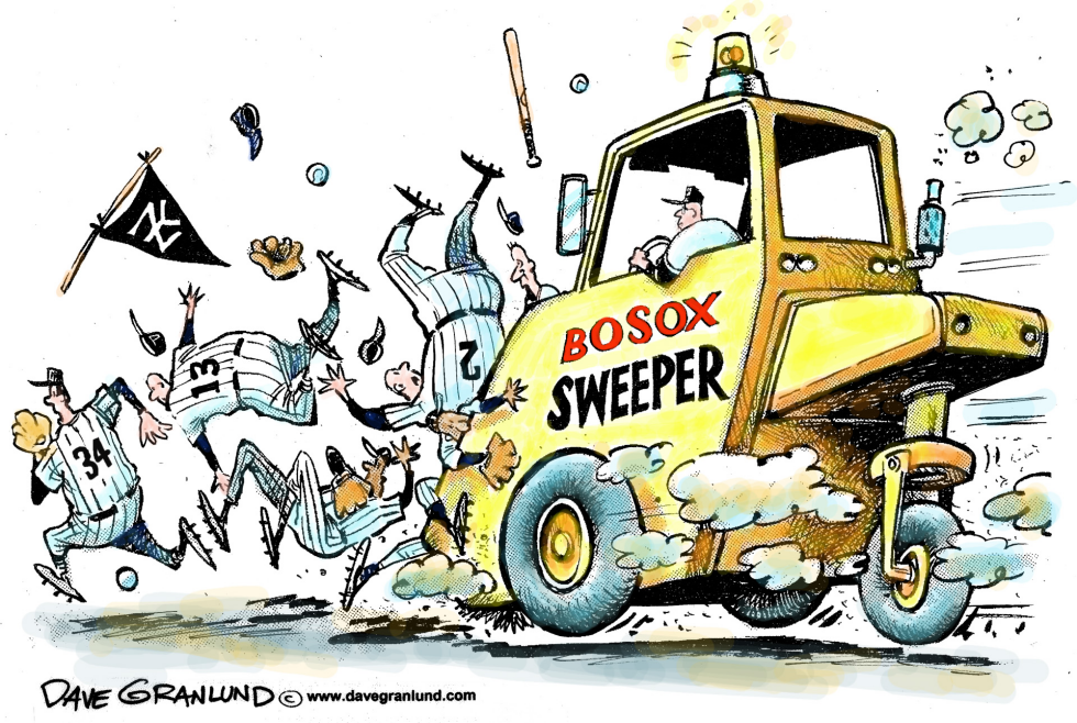 Red Sox sweep Yankees