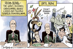 SENATOR HERB KOHL RETIRES by Joe Heller