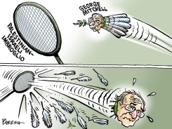 SHUTTLE DIPLOMACY  by Paresh Nath