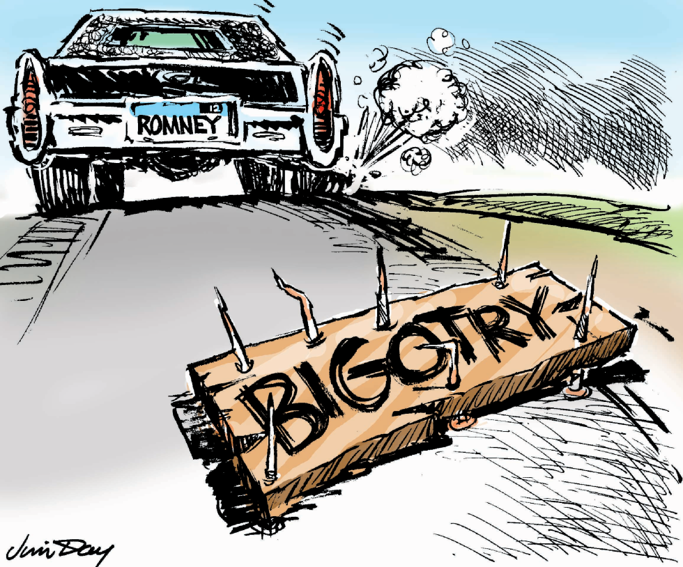 Romneys 2012 road to the White House -- COLOR