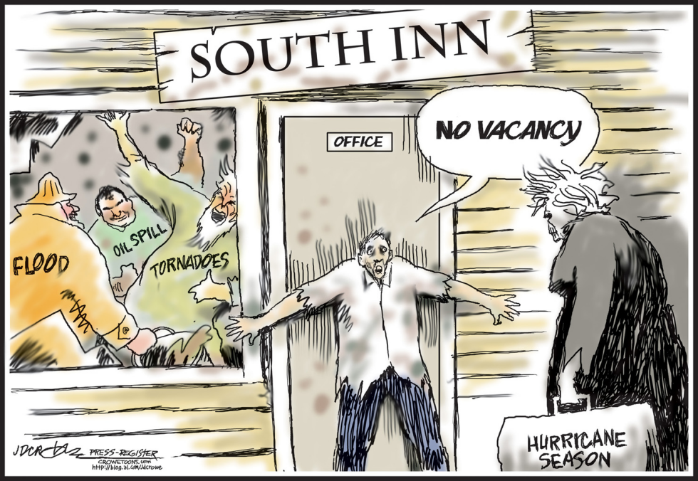 No room for hurricanes