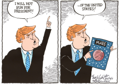 DONALD TRUMP by Bob Englehart