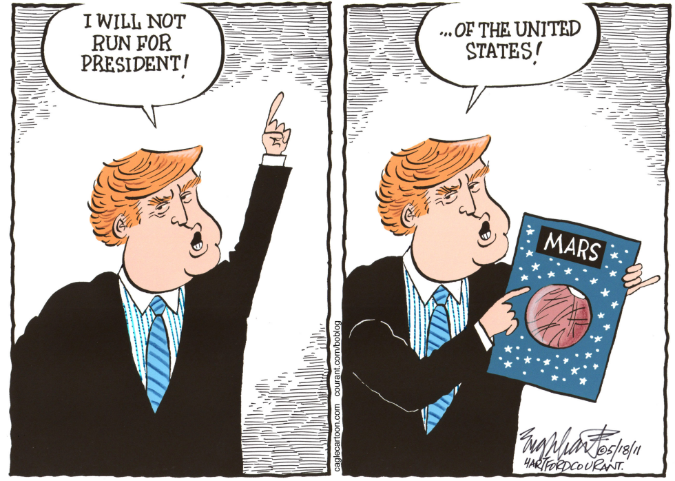  DONALD TRUMP  by Bob Englehart