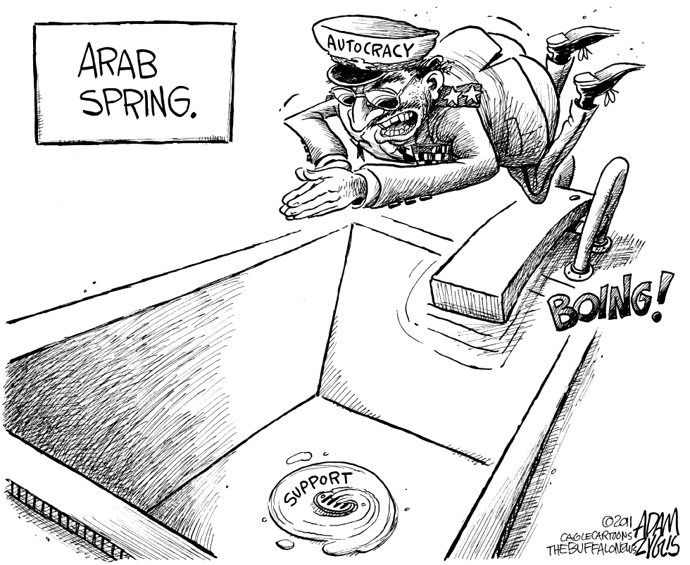  ARAB SPRING by Adam Zyglis