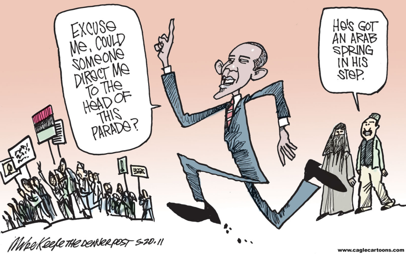Obamas Arab Spring COLOR