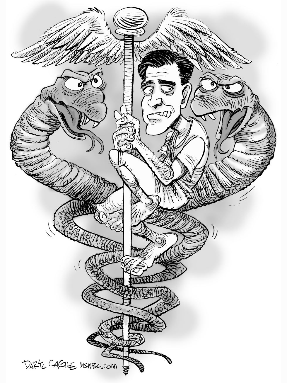  ROMNEYCARE by Daryl Cagle