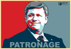 CANADA PATRONAGE by Cam Cardow