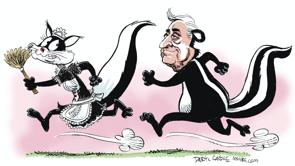  DOMINIQUE STRAUSS-KAHN LE PEW  by Daryl Cagle