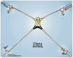STRETCH ARMSTRONG  by John Cole