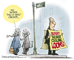 WALL STREET AND THE DEBT CEILING  by John Cole