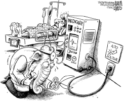 PENSANDOLO BIEN by Adam Zyglis
