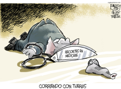 EL GOP PIERDE LA CARA /  by Pat Bagley