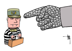 MLADIC WAR-CRIMINAL by Arend Van Dam