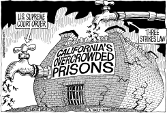 CALIFORNIAS OVERCROWDED PRISONS LOCAL-CA by Monte Wolverton