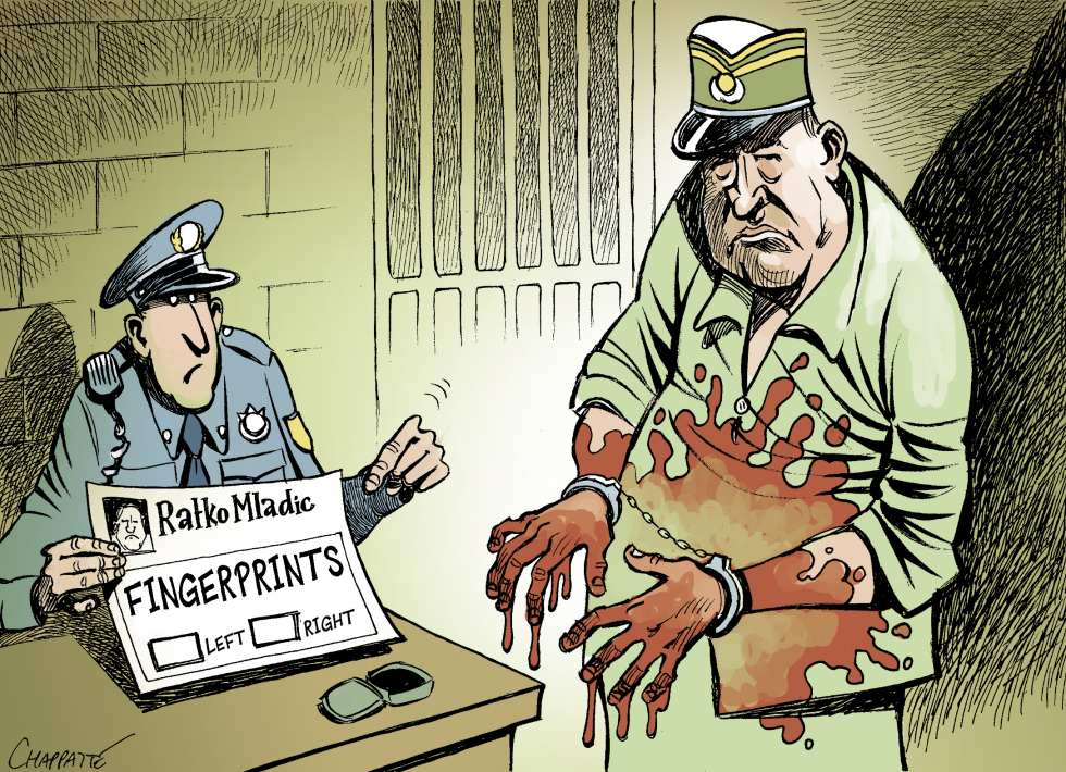 RADKO MLADIC ARRESTED