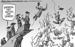 GRADUATION 2011 by Mike Keefe