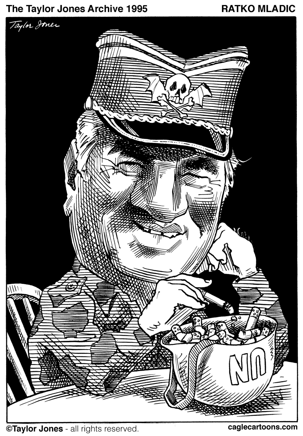  SERBIAN WAR CRIMINAL RATKO MLADIC by Taylor Jones