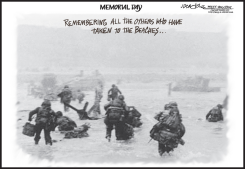 MEMORIAL DAY AT THE BEACH by J.D. Crowe