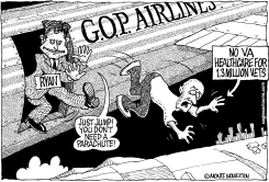 GOP WANTS TO KILL VET HEALTHCARE by Monte Wolverton