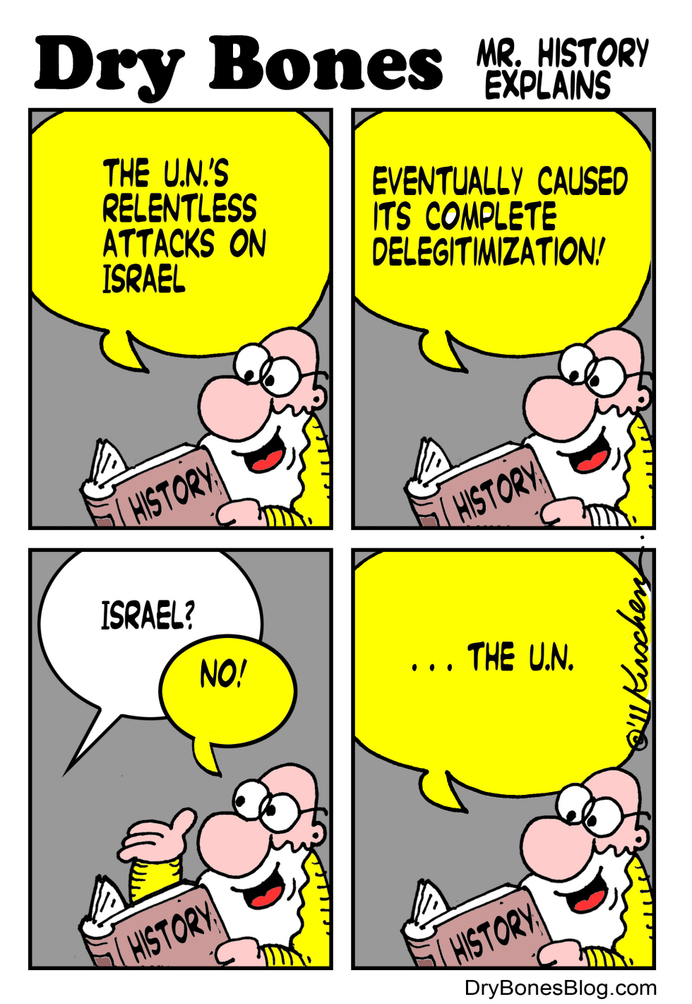  ISRAEL AND THE UN  by Yaakov Kirschen