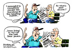 HOME PRICES NEW LOW  by Jimmy Margulies