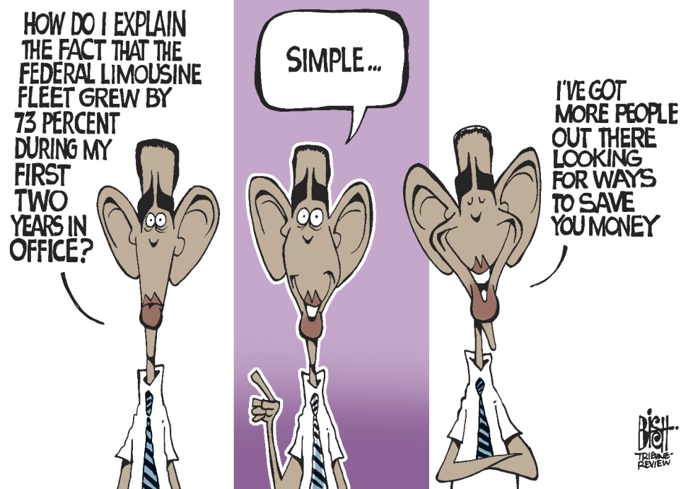 OBAMAS LIMO FLEET, COLOR
