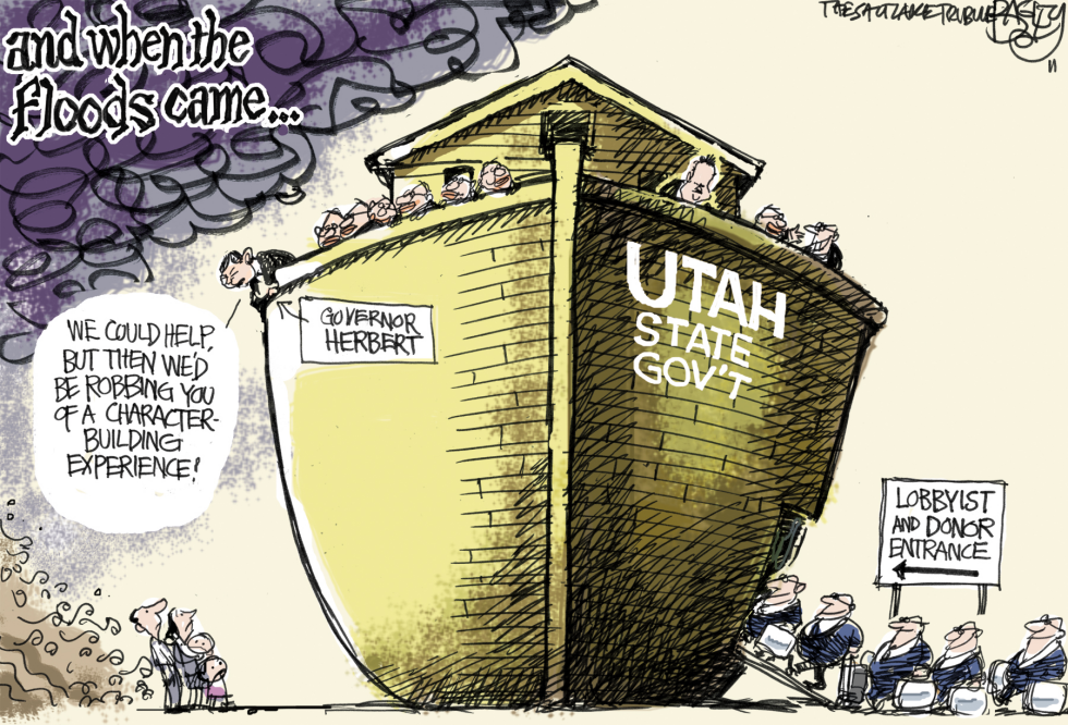  LOCAL UTAH FLOODING by Pat Bagley