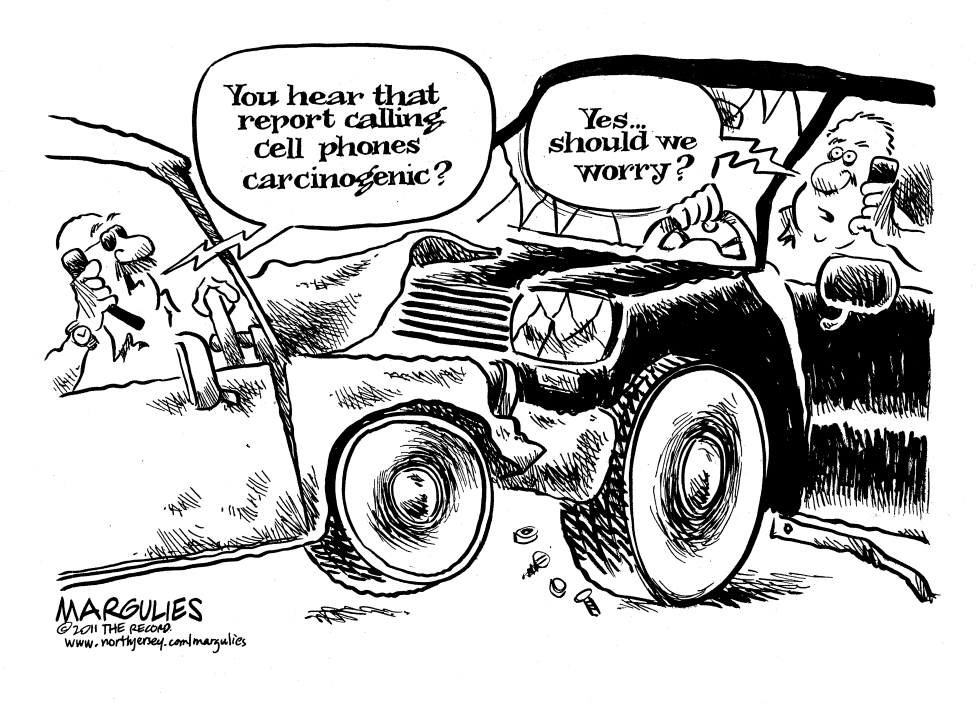 Cell phones carcinogenic