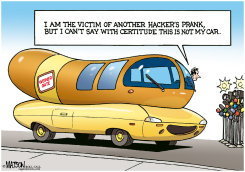 WEINER MOBILE GATE by R.J. Matson