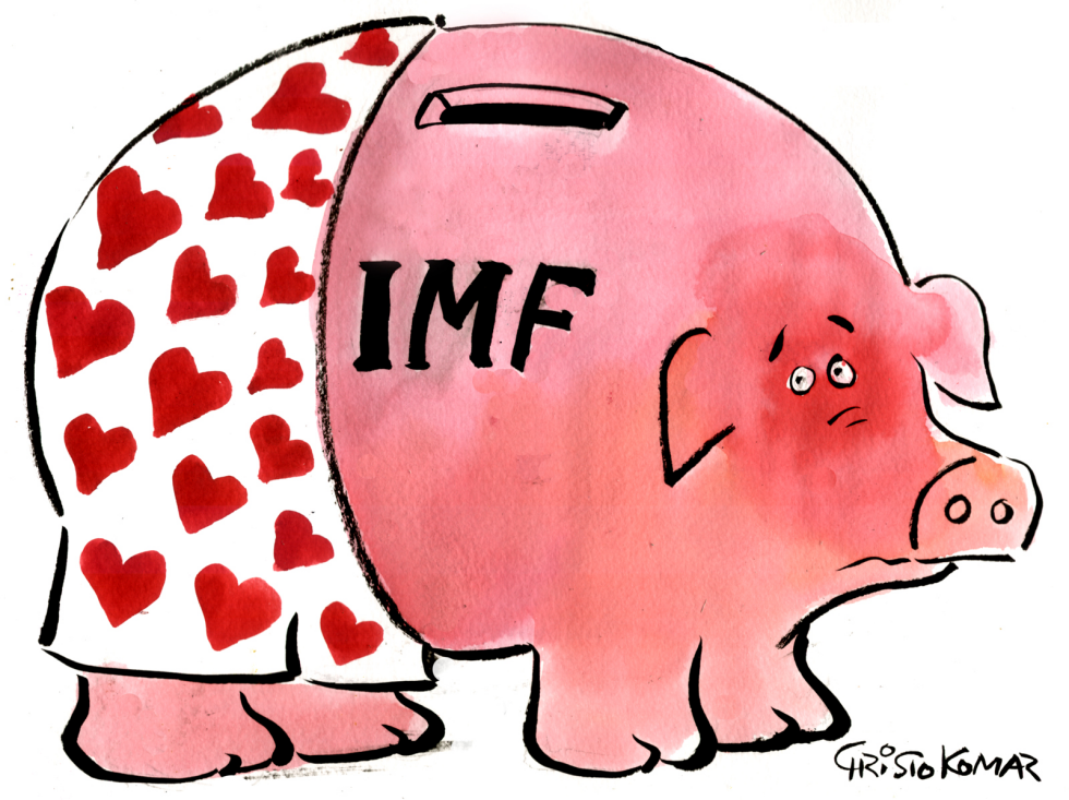 IMF piggy bank - COLOR