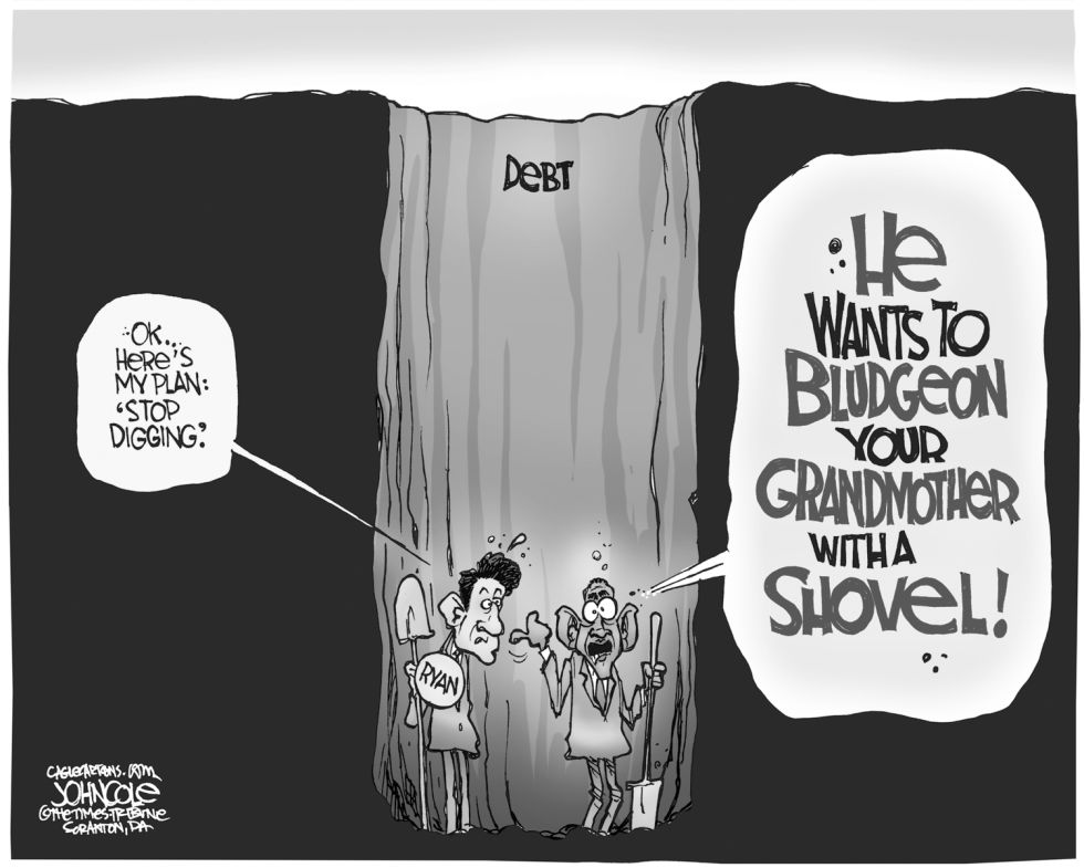 Stop digging BW
