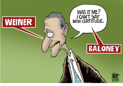 A WEINER WITHOUT CERTITUDE,  by Randy Bish