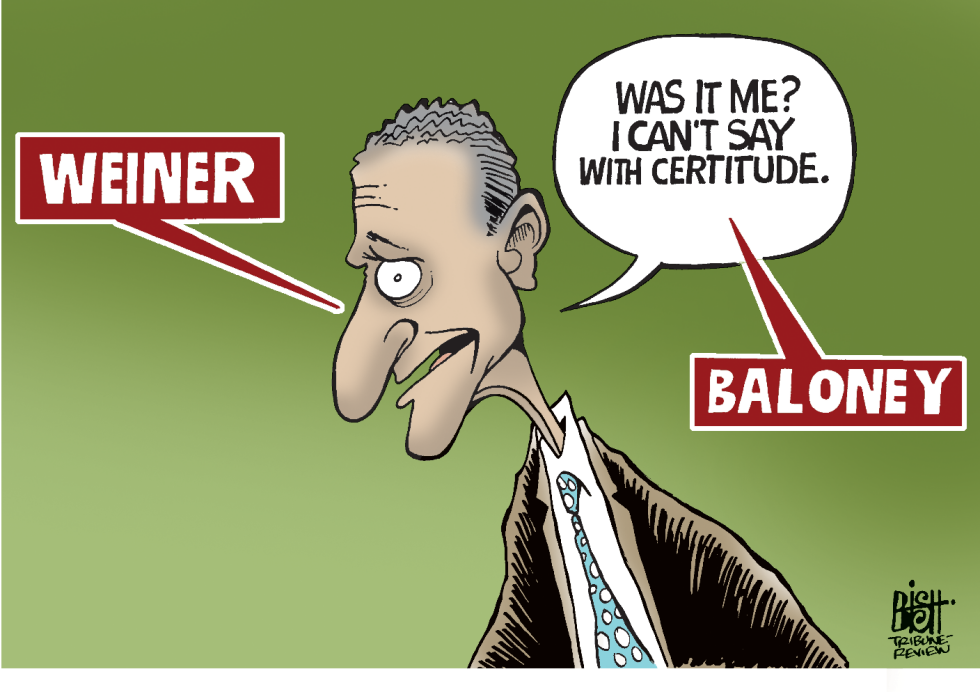 A WEINER WITHOUT CERTITUDE, COLOR