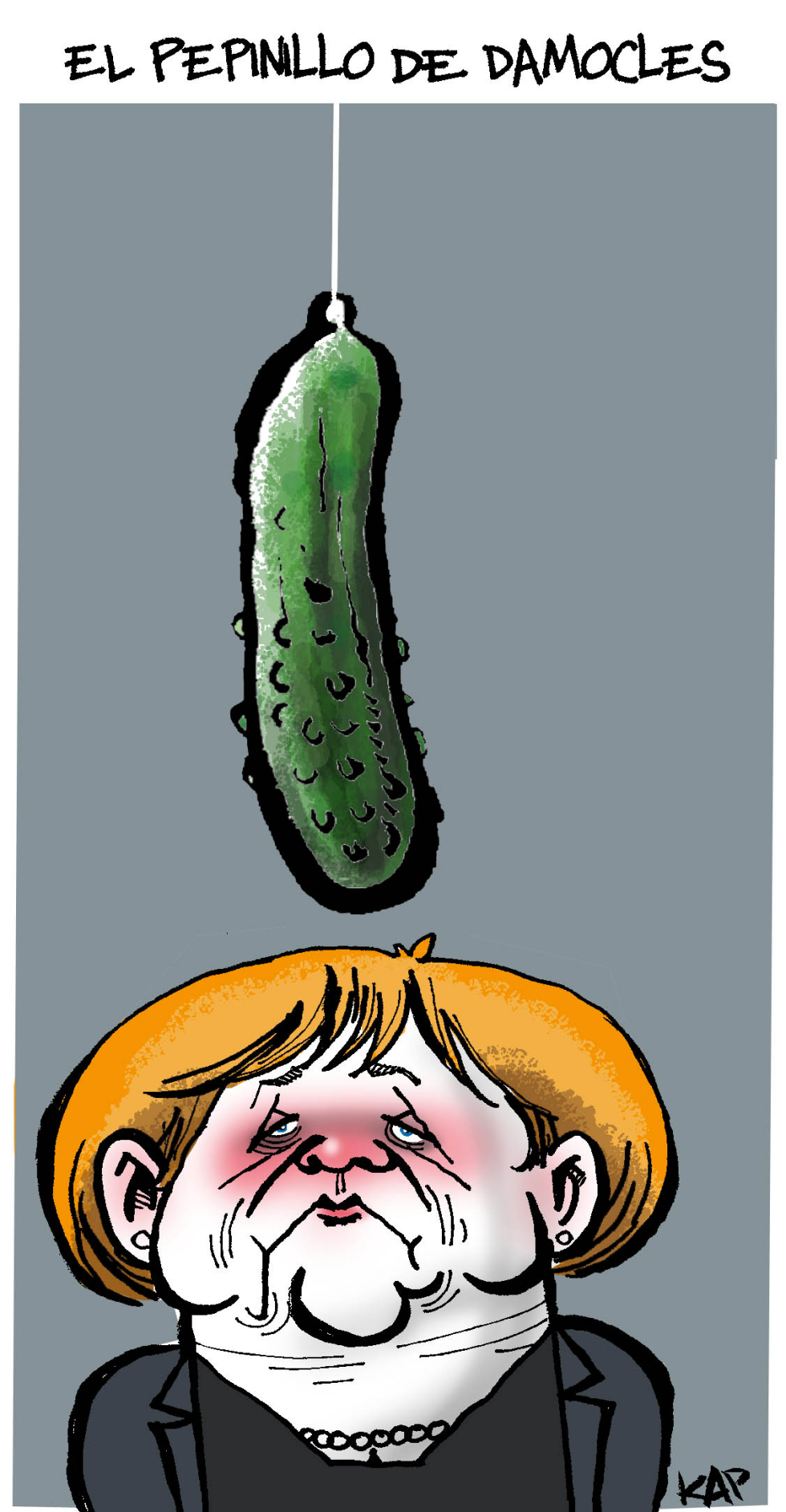 El pepinillo de Damocles