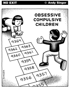 OBSESSIVE COMPULSIVE CHILDREN by Andy Singer