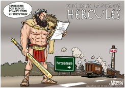 LOCAL MO-THE 13TH LABOR OF HERCULES by R.J. Matson