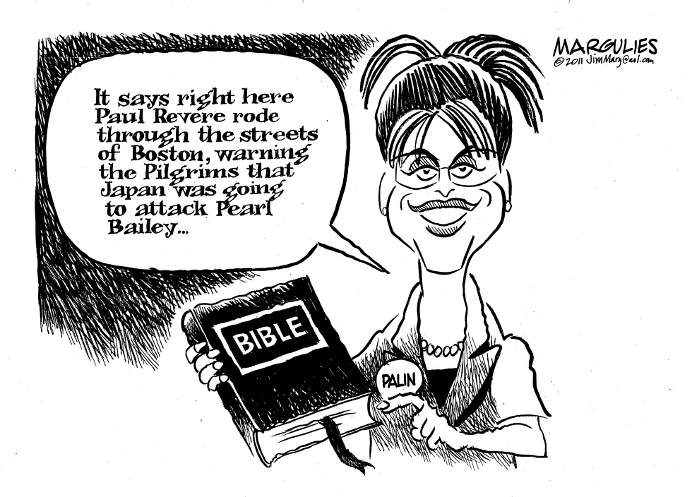 Palin explains history