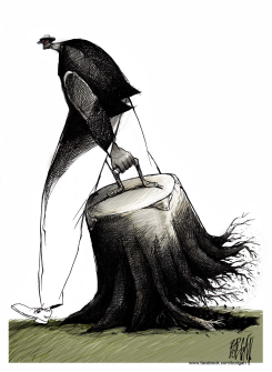 LA MALETA DEL MIGRANTE /  by Angel Boligan