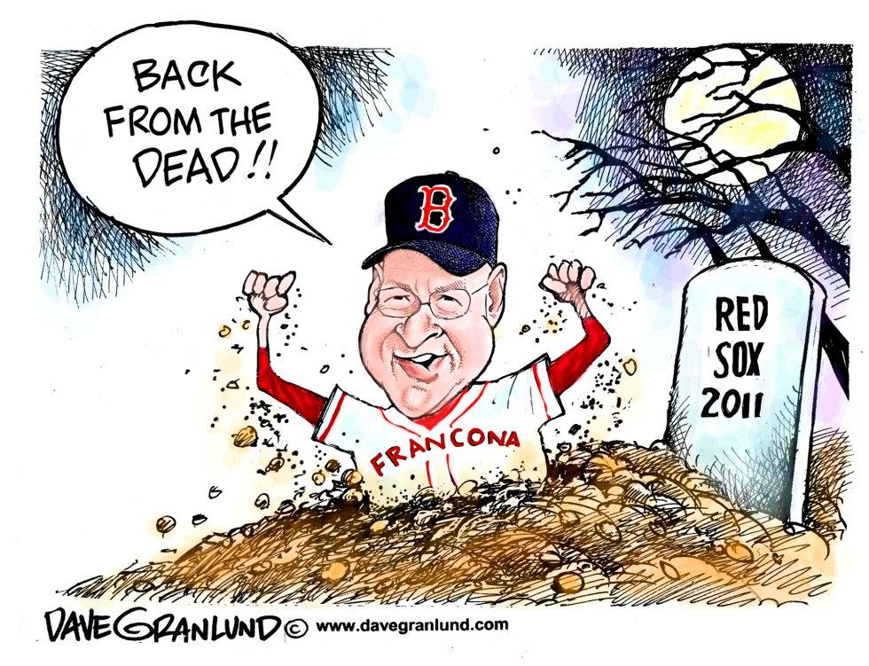  BOSTON RED SOX ARE BACK by Dave Granlund