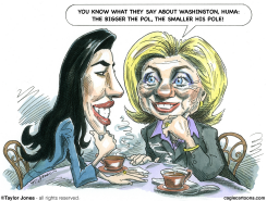 HILLARY AND HUMA - LETS TALK - by Taylor Jones