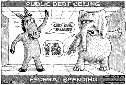 RAISING THE DEBT CEILING by Monte Wolverton