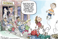 SCHOOLS OUT by Joe Heller