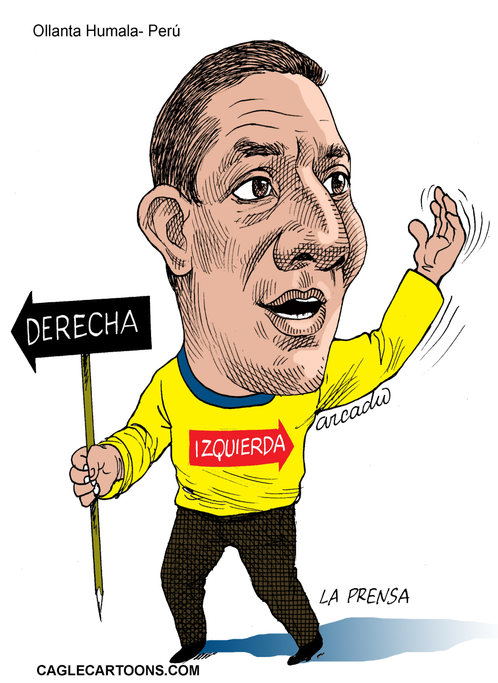  OLLANTA HUMALA PERú by Arcadio Esquivel