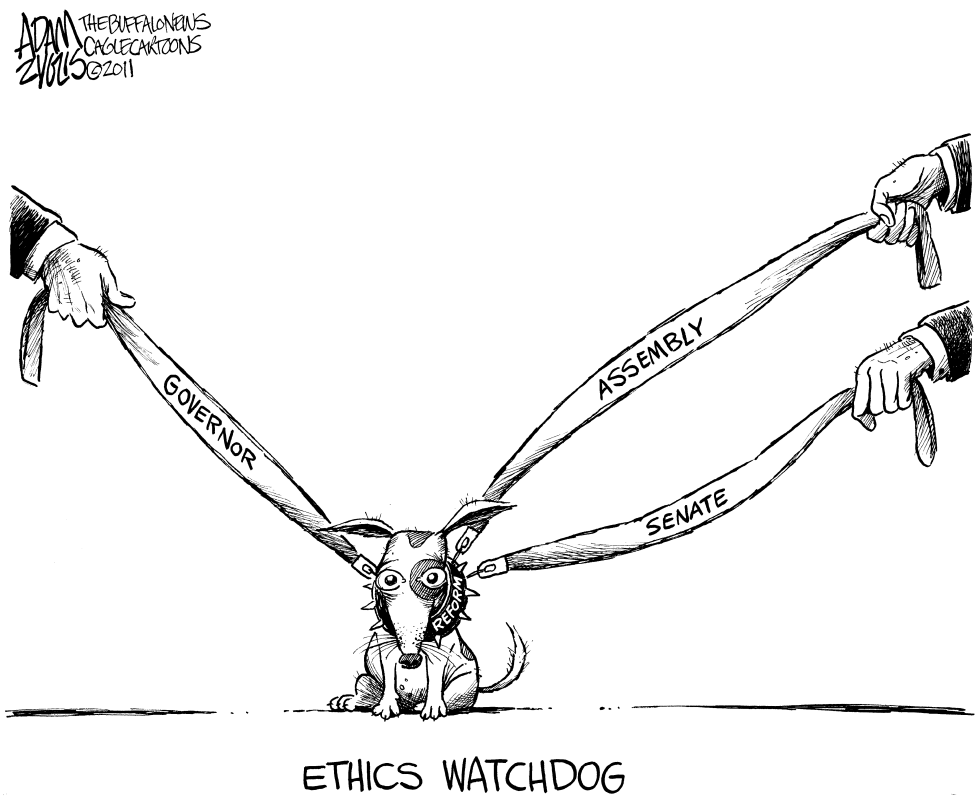  NY STATE ETHIC REFORM by Adam Zyglis