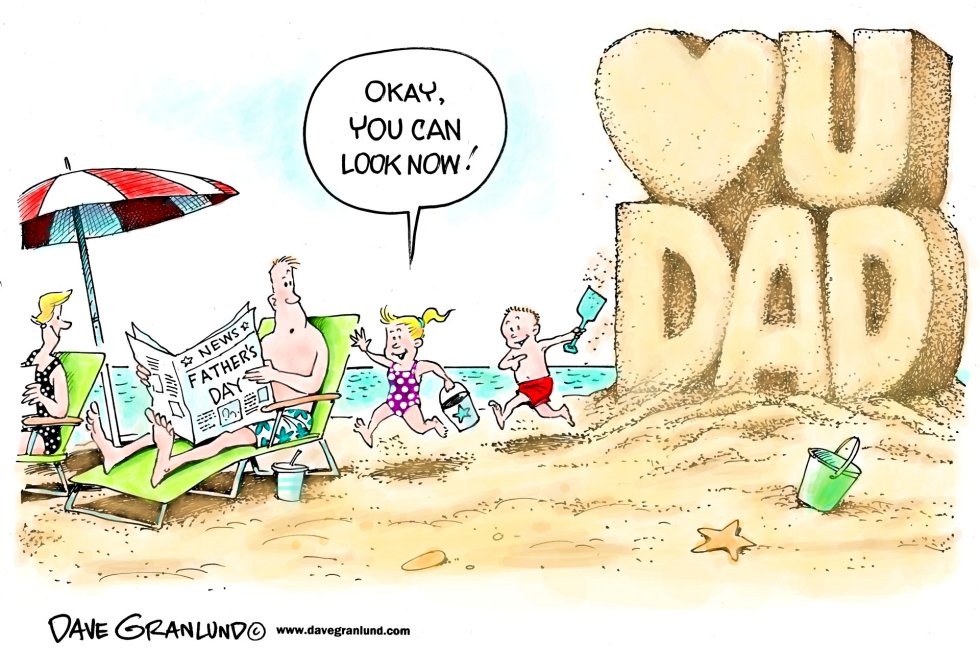 Father's Day at the beach