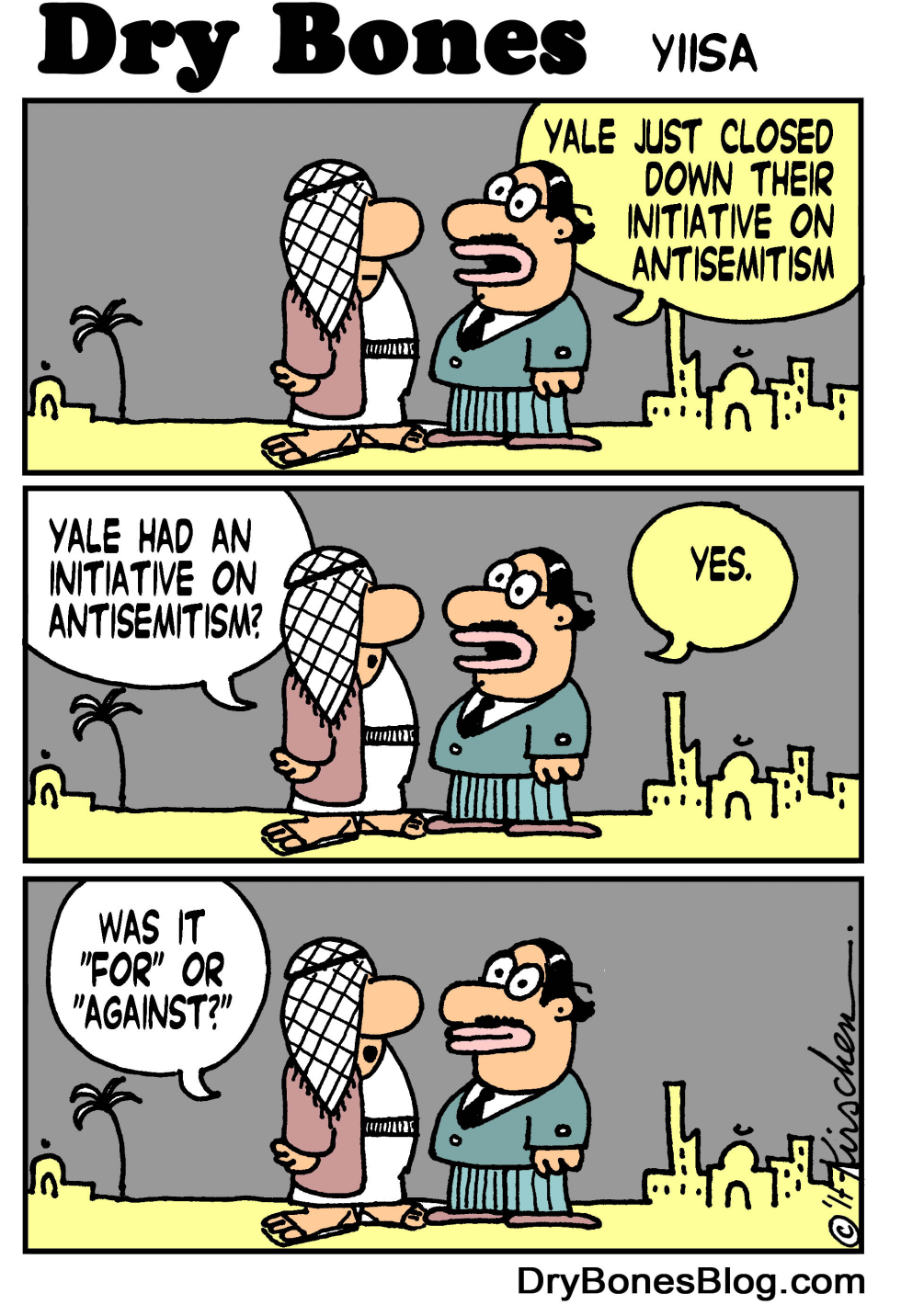 Yale Antisemitism Color
