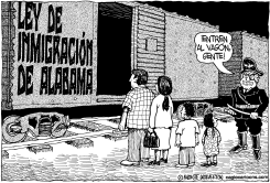 LEY DE INMIGRACION DE ALABAMA by Monte Wolverton