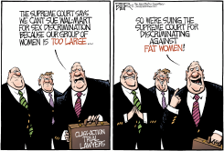 WAL-MART AND TRIAL LAWYERS  by Nate Beeler