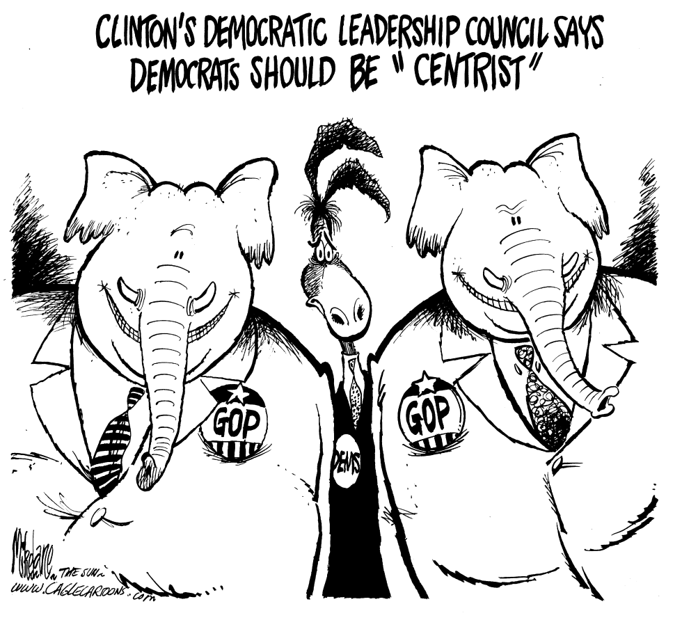  CENTRIST DEMOCRATS by Mike Lane